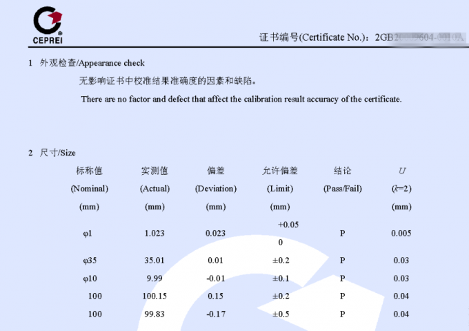 test strips for hardness testers