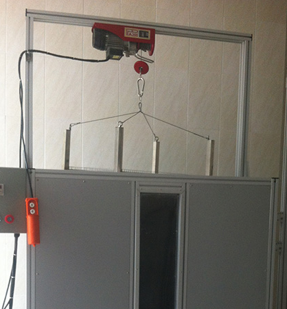 tensile testing machine for geosynthetics