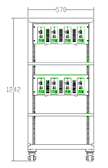 vertical universal tensile tester